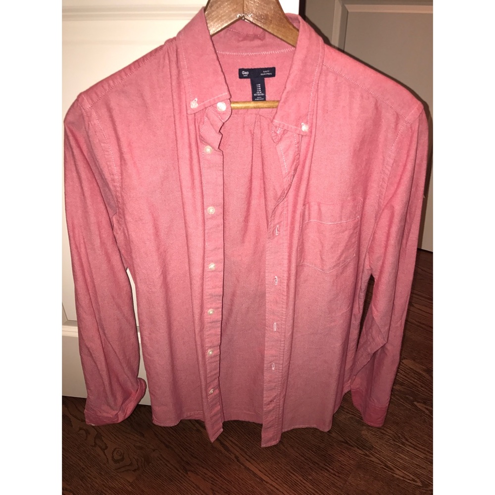 Slim Fit Casual Button Down Shirt